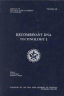Recombinant DNA technology I /  Cover Image
