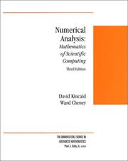 Numerical analysis :   mathematics of scientific computing /  Cover Image