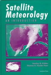Satellite meteorology : an introduction  Cover Image