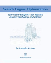 Search engine optimization : your visual blueprint for effective internet marketing  Cover Image