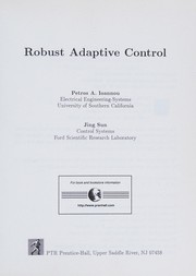 Robust adaptive control  Cover Image