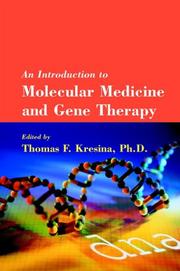 An Introduction to molecular medicine and gene therapy /  Cover Image
