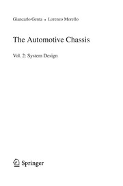 The Automotive Chassis Vol. 2: System Design  Cover Image