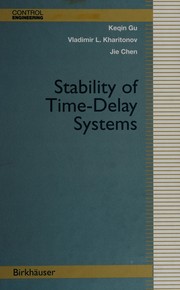 Stability of time-daly systems /  Cover Image