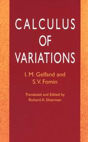 Calculus of variations  Cover Image