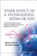 Stark efect in a hydrogenic atom or ion : treated by the phase-integral method  Cover Image