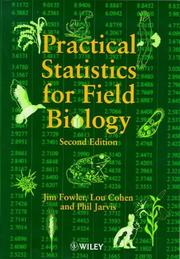 Practical statistics for field biology /  Cover Image