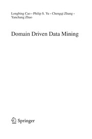 Domain Driven Data Mining Cover Image