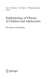 Epidemiology of Obesity in Children and Adolescents Prevalence and Etiology  Cover Image
