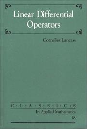 Linear differential operators  Cover Image