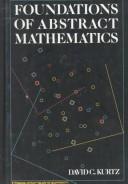 Foundations of abstract mathematics  Cover Image