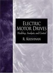 Electric motor drives :  modeling, analysis, and control /  Cover Image
