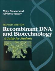 Recombinant DNA and biotechnology : a guide for students /  Cover Image