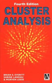 Cluster analysis  Cover Image