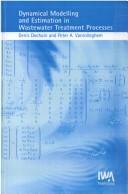 Dynamical modelling and estimation in wastewater treatment processes  Cover Image