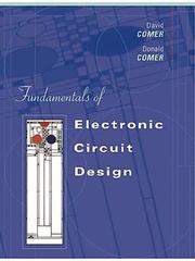 Fundamentals of electronic circuit design  Cover Image