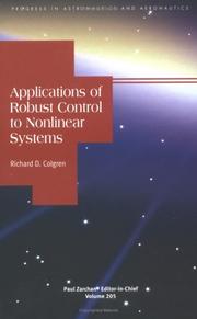 Applications of robust control to nonlinear systems  Cover Image