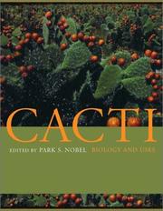 Cacti :  biology and uses /  Cover Image
