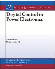 Digital control in power electronics  Cover Image