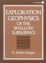 Exploration geophysics of the shallow subsurface /  Cover Image
