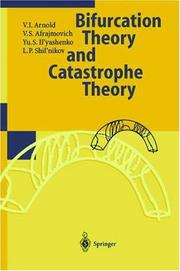Bifurcation theory and catastrophe theory /  Cover Image