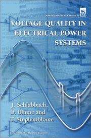 Voltage quality in electrical power systems  Cover Image
