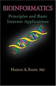Bioinformatics : principles, basic internet applications  Cover Image