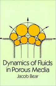 Dynamics of fluids in porous media  Cover Image