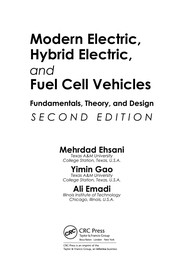 Modern electric, hybrid electric, and fuel cell vehicles : fundamentals, theory, and design  Cover Image