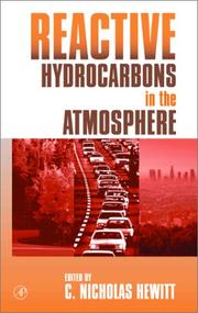 Reactive hydrocarbons in the atmosphere  Cover Image