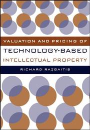 Valuations and pricing of technology-based intellectual property  Cover Image