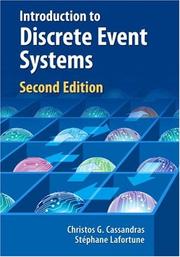 Introduction to discrete event systems  Cover Image