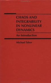 Chaos and integrability in nonlinear dynamics : an introduction  Cover Image