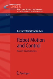 Robot motion control : recent developments  Cover Image