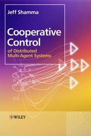 Cooperative control of distributed multi-agent systems  Cover Image