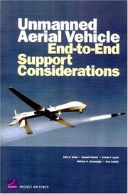 Unmanned aeriial vehicle end-to-end support considerations  Cover Image