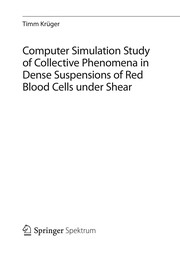 Computer Simulation Study of Collective Phenomena in Dense Suspensions of Red Blood Cells under Shear Cover Image