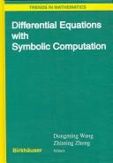 Differential Equations with Symbolic Computation Cover Image