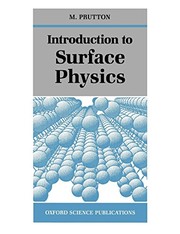 Introduction to surface physics /  Cover Image