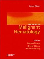 Texbook of malignant hematology  Cover Image