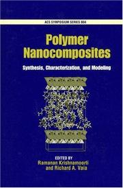 Polymer nanocomposites : synthesis, characterizacion, and modeling /  Cover Image