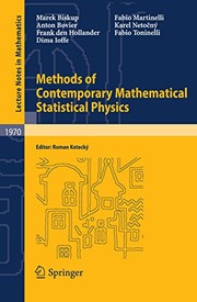 Methods of Contemporary Mathematical Statistical Physics Cover Image