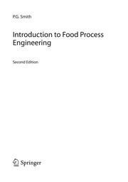 Introduction to Food Process Engineering Cover Image