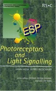 Photoreceptors and light signalling  Cover Image
