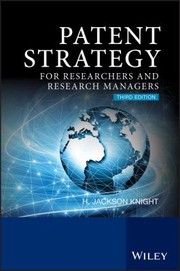 Patent strategy : researchers and research managers Cover Image