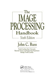 The image processing handbook /  Cover Image