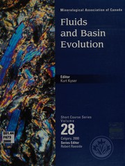 Fluids and basin evolution  Cover Image