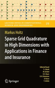 Sparse Grid Quadrature in High Dimensions with Applications in Finance and Insurance Cover Image