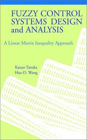 Fuzzy control systems design and analysis :  a linear matrix inequality approach /  Cover Image
