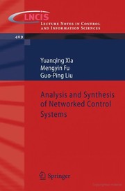 Analysis and Synthesis of Networked Control Systems Cover Image